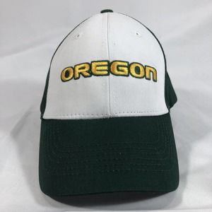 University of Oregon Ducks Logo Strapback Hat Cap Captivating Headgear White OSF